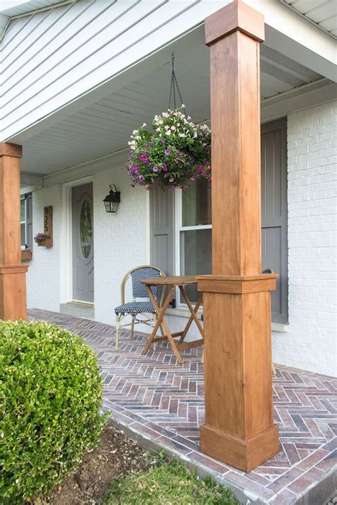 porch column wrap ideas